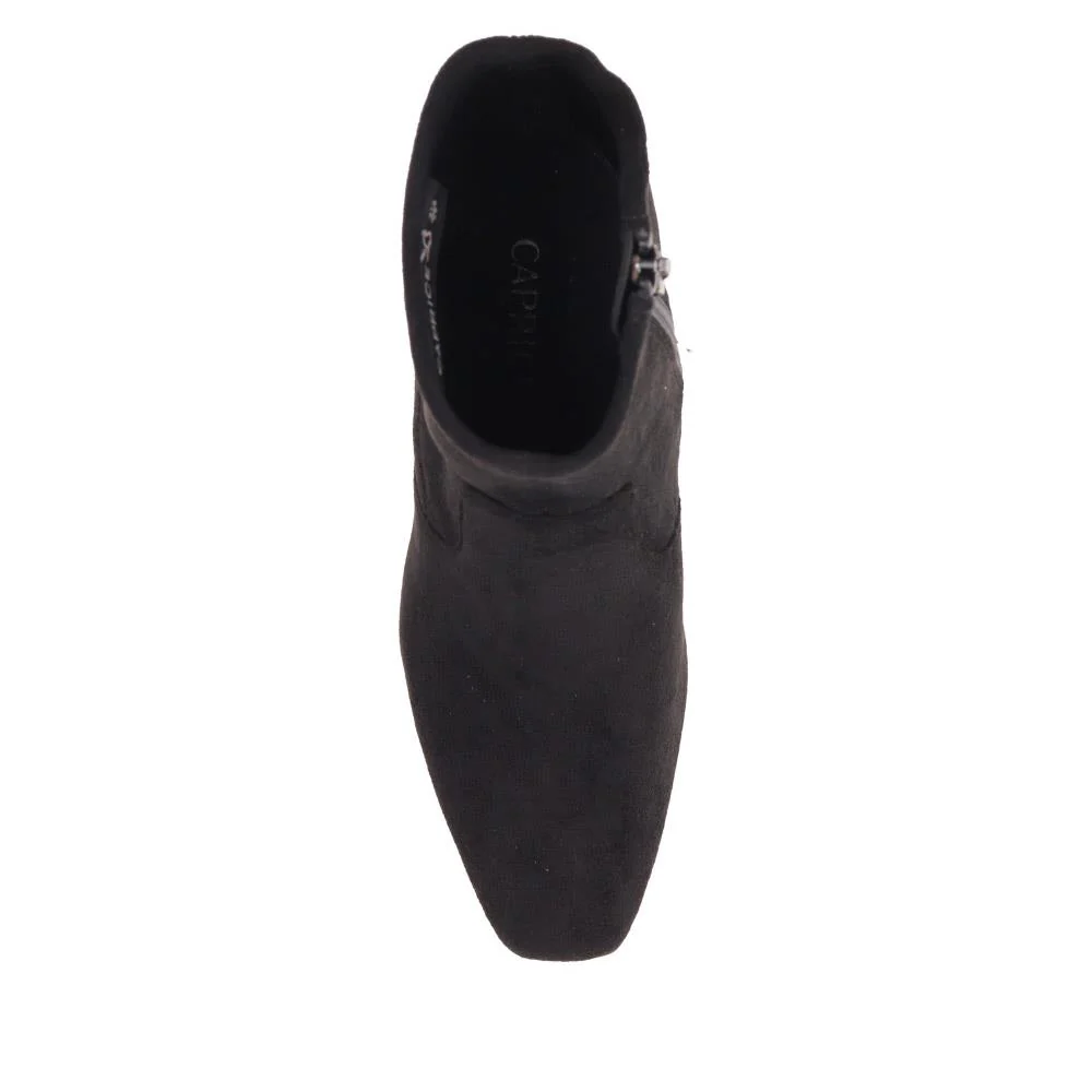 Smart Block-Heeled Ankle Boots - CAPRI40500 / 326 603 - Black - Image 5