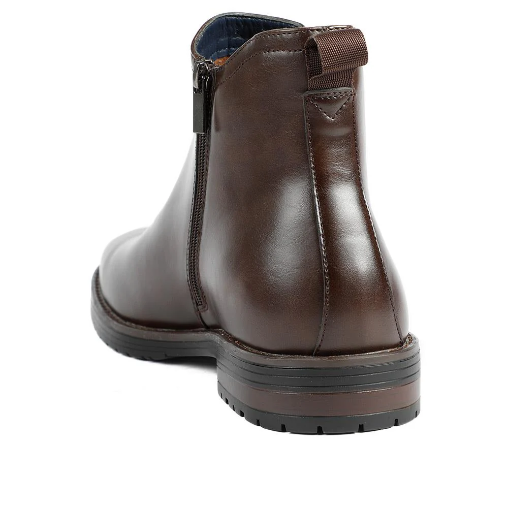 Smart Chelsea Boots With Grip Sole - CHANG42001 / 328 266 - Brown - Image 3