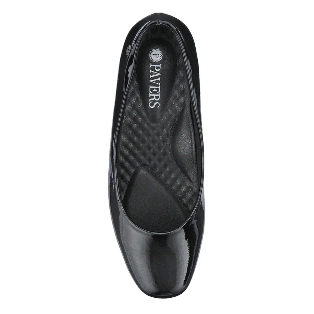 Smart Cushioned Court Shoes - WK41001 / 327 136 - Black Patent - Image 4