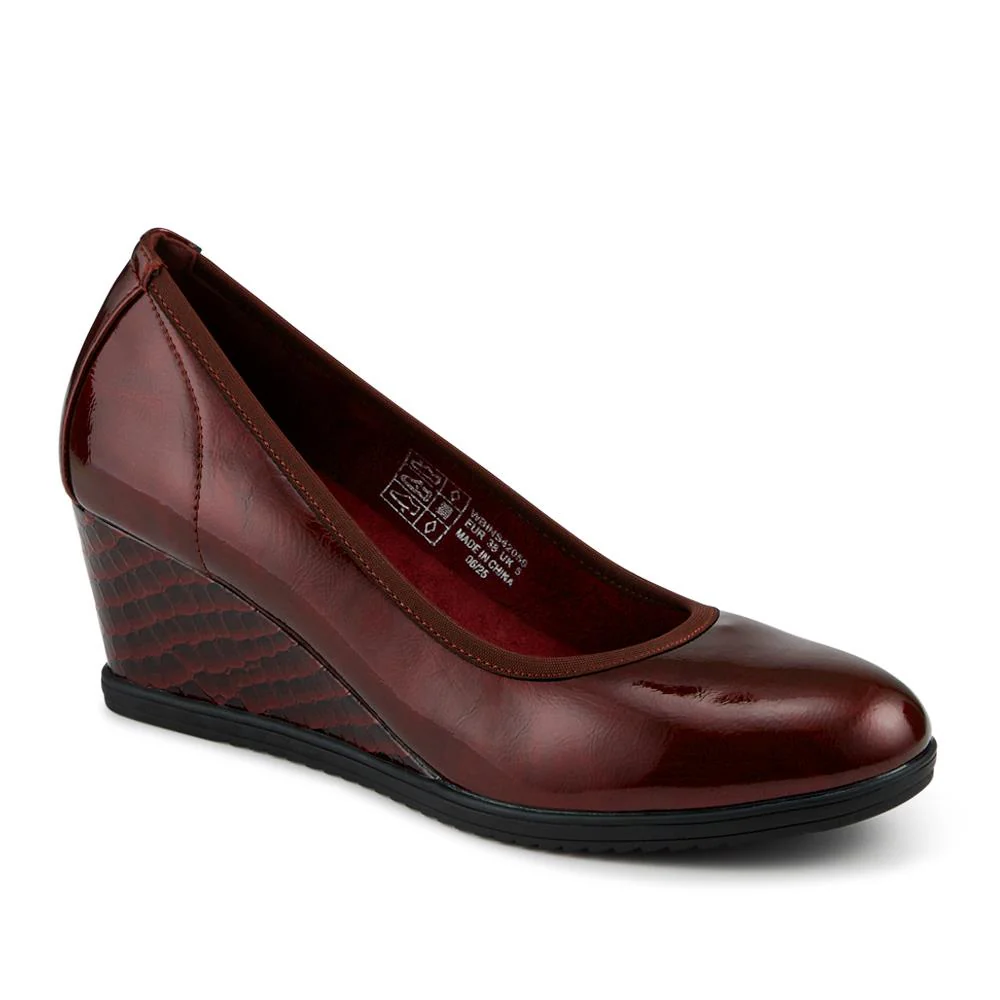 Smart Cushioned Wedge Heel Pumps - WBINS42059 / 327 860