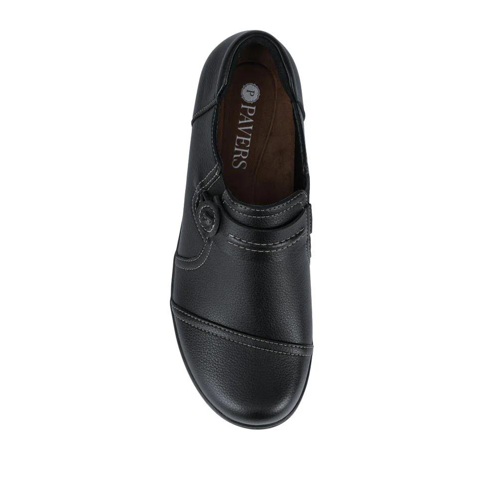 Smart Elasticated Slip-On Shoes - SANYI42007 / 327 958 - Black - Image 6