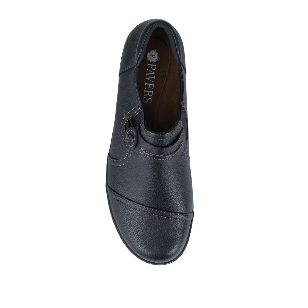 Smart Elasticated Slip-On Shoes - SANYI42007 / 327 958 - Navy - Image 4
