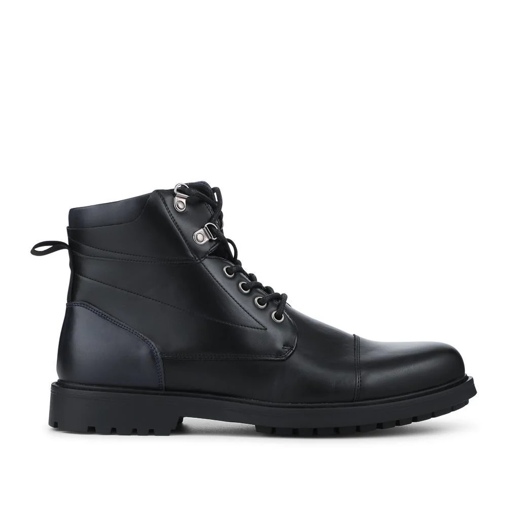 Smart Lace Up Ankle Boots - CHANG42002 / 328 267 - Black - Image 2