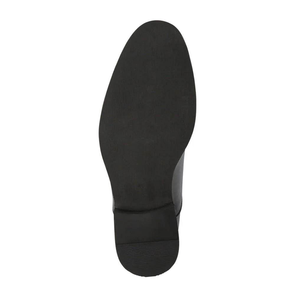 Wide Fit Smart Lace Up Shoes - XINGH41002 / 327 183 - Black - Image 6