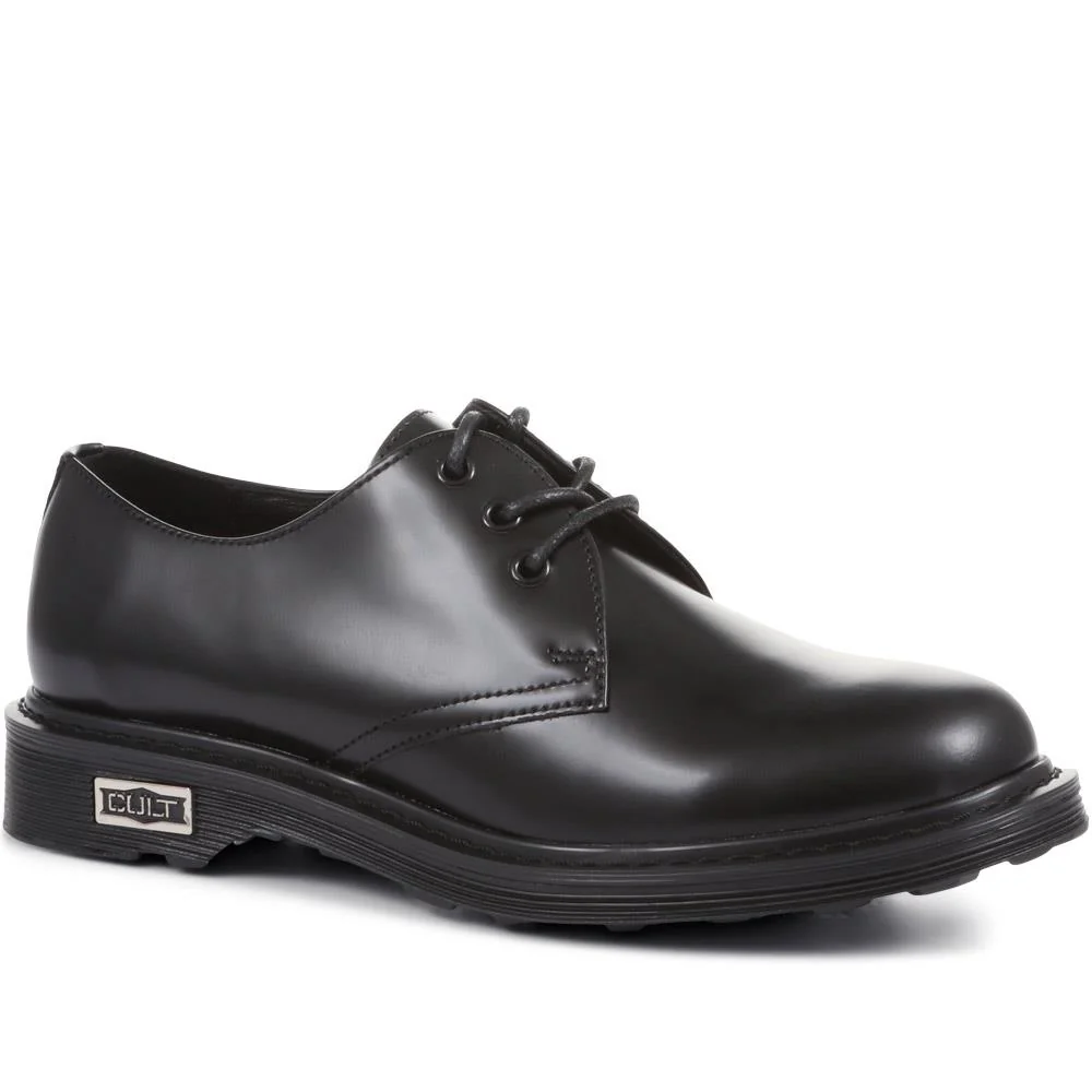 Smart Lace-Up Work Shoes - SKAP36502 / 323 067 - Black