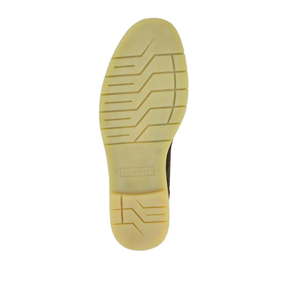 Smart Leather Desert Shoes - BUG41509 / 327 365 - Khaki - Image 6