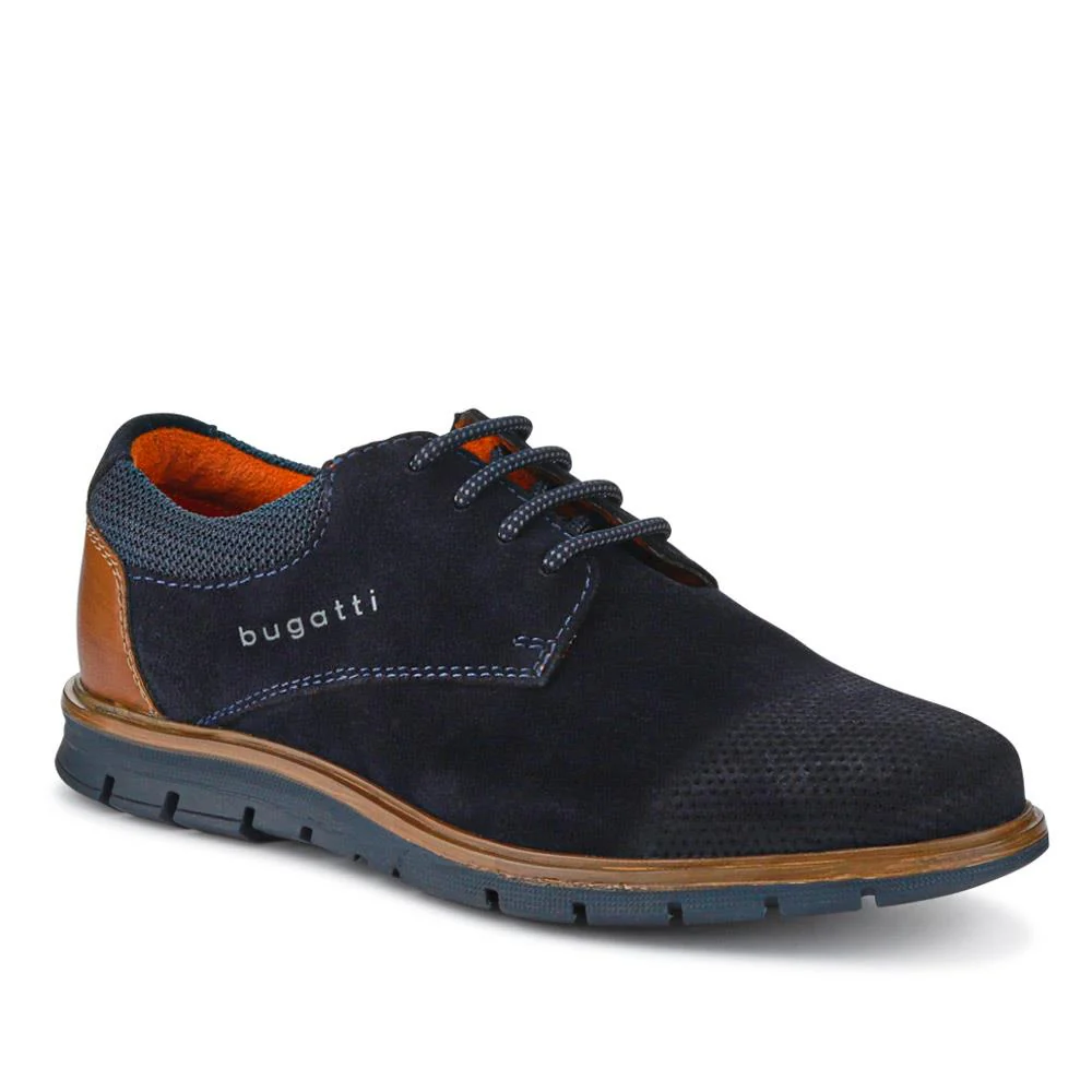 Smart Leather Gripped Shoes - BUG41506 / 326 685 - Navy