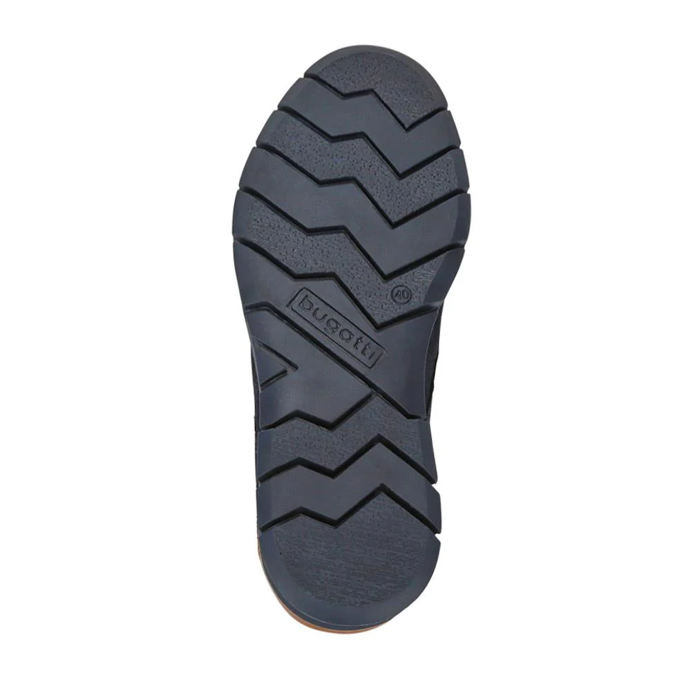 Smart Leather Gripped Shoes - BUG41506 / 326 685 - Navy - Image 5