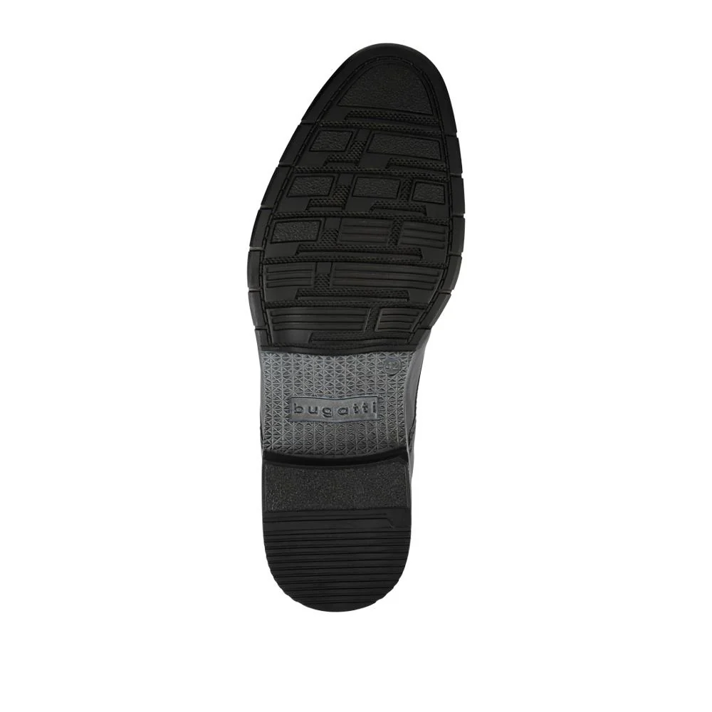 Smart Leather Lace-Up Shoes - BUG42503 / 327 673 - Navy - Image 6