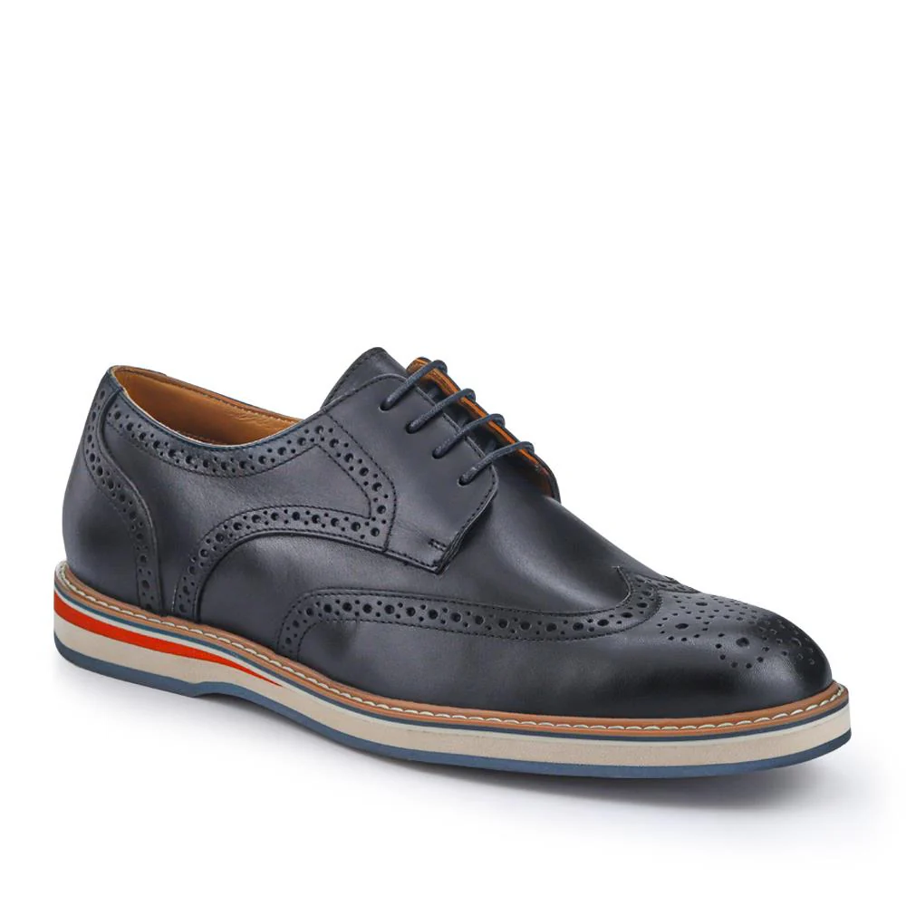 Smart Leather Lace-Up Shoes - PERFO41001 / 327 385