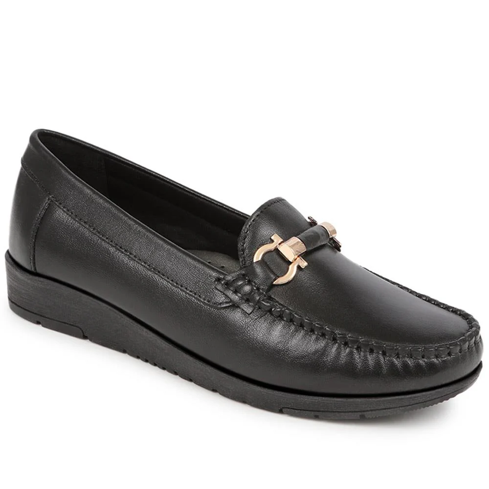 Smart Leather Moccasins - NAP40008 / 326 589 - Image 2