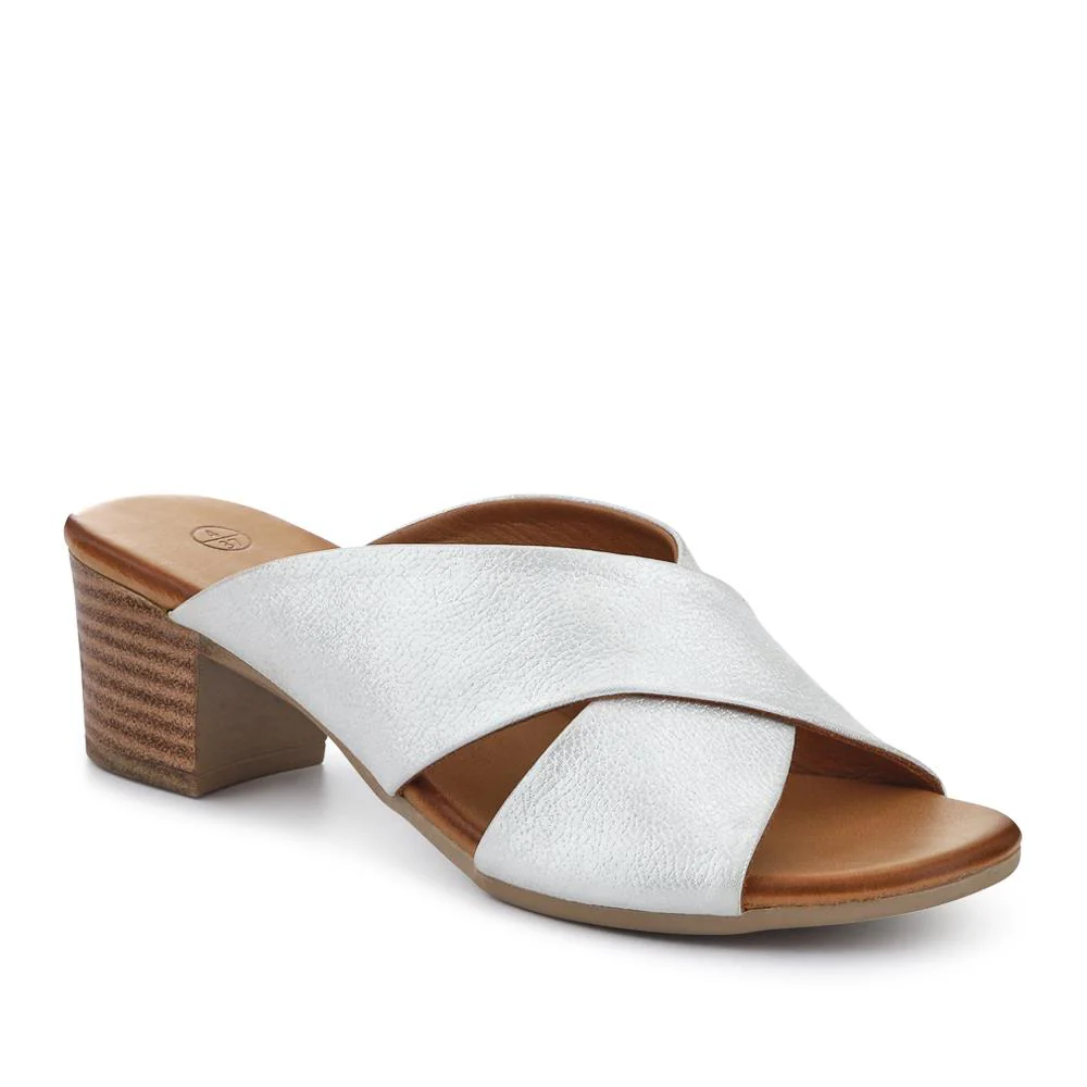 Smart Leather Mules - BELMET41004 / 327 230 - Image 3