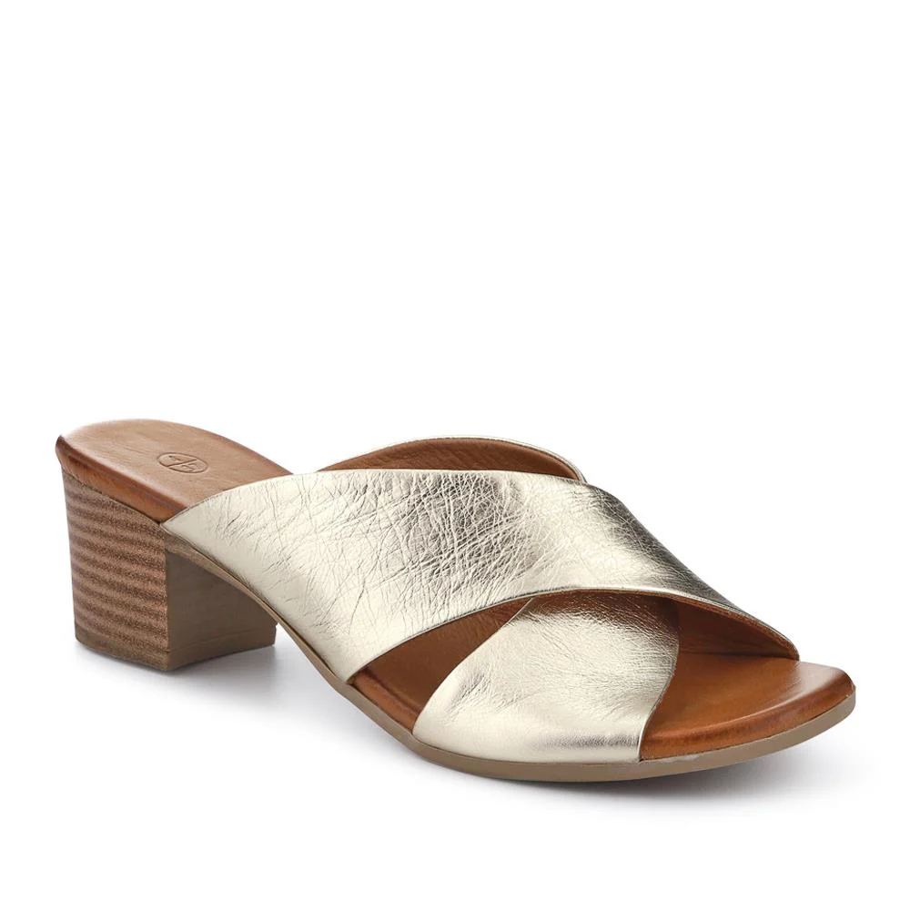 Smart Leather Mules - BELMET41004 / 327 230 - Image 2