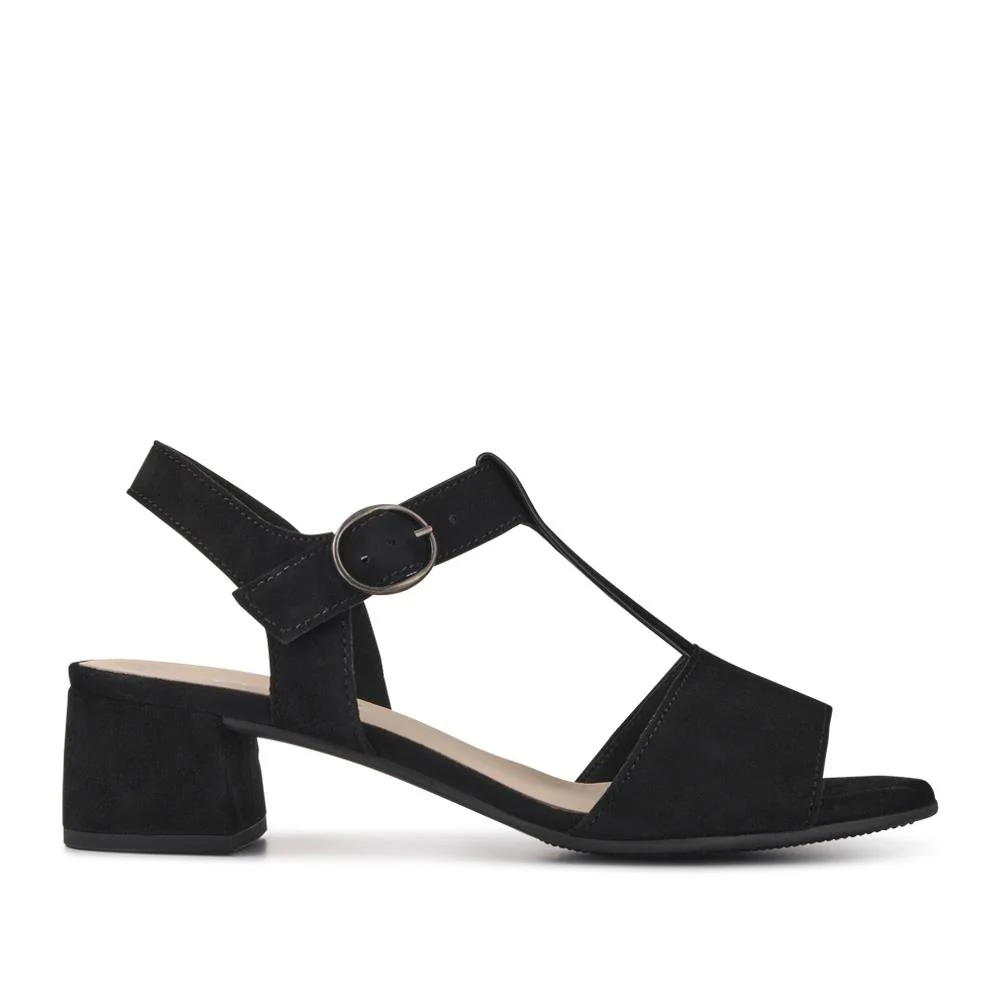Mead Gabor Smart Leather Sandals - GAB41528 / 327 036 - Black - Image 2