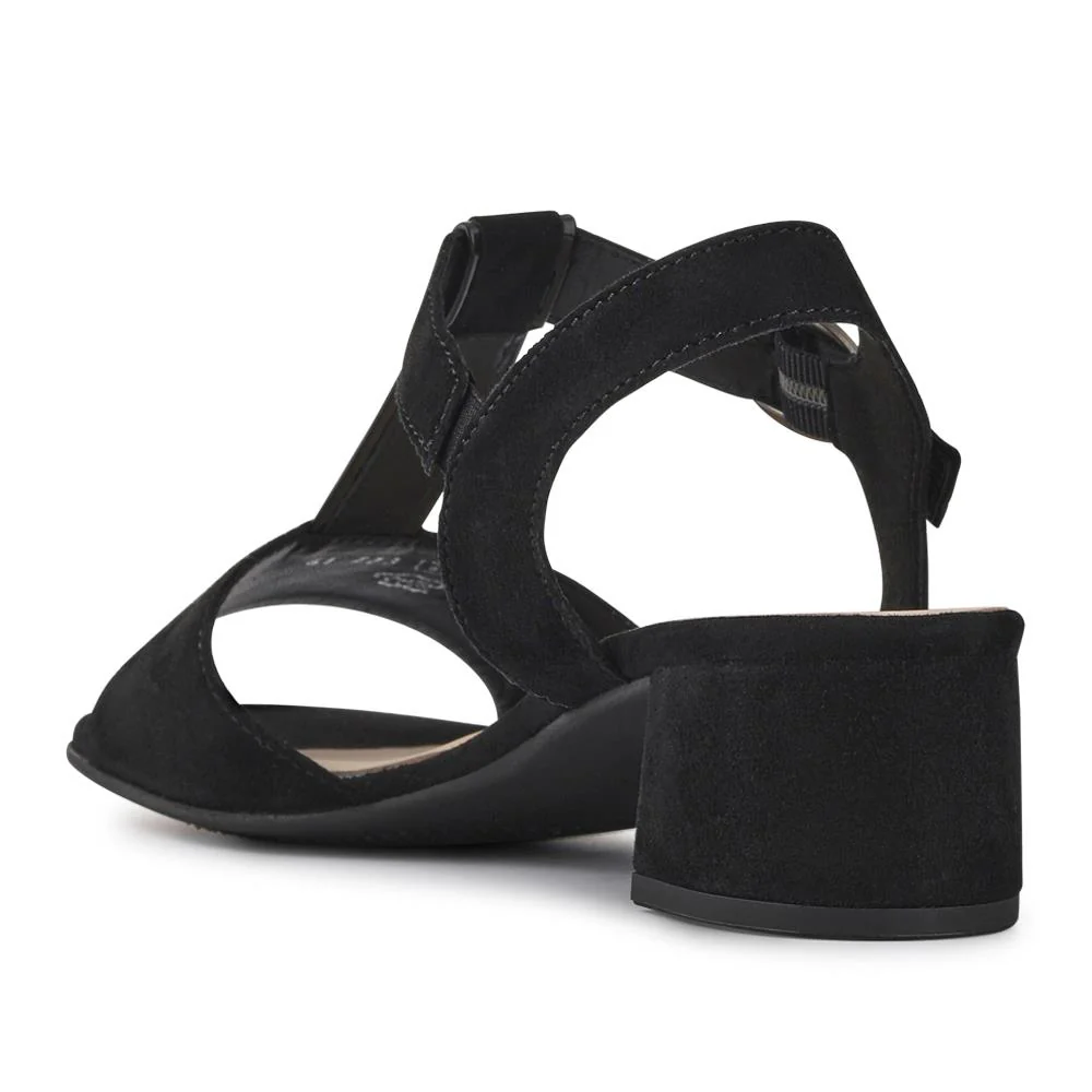 Mead Gabor Smart Leather Sandals - GAB41528 / 327 036 - Black - Image 3