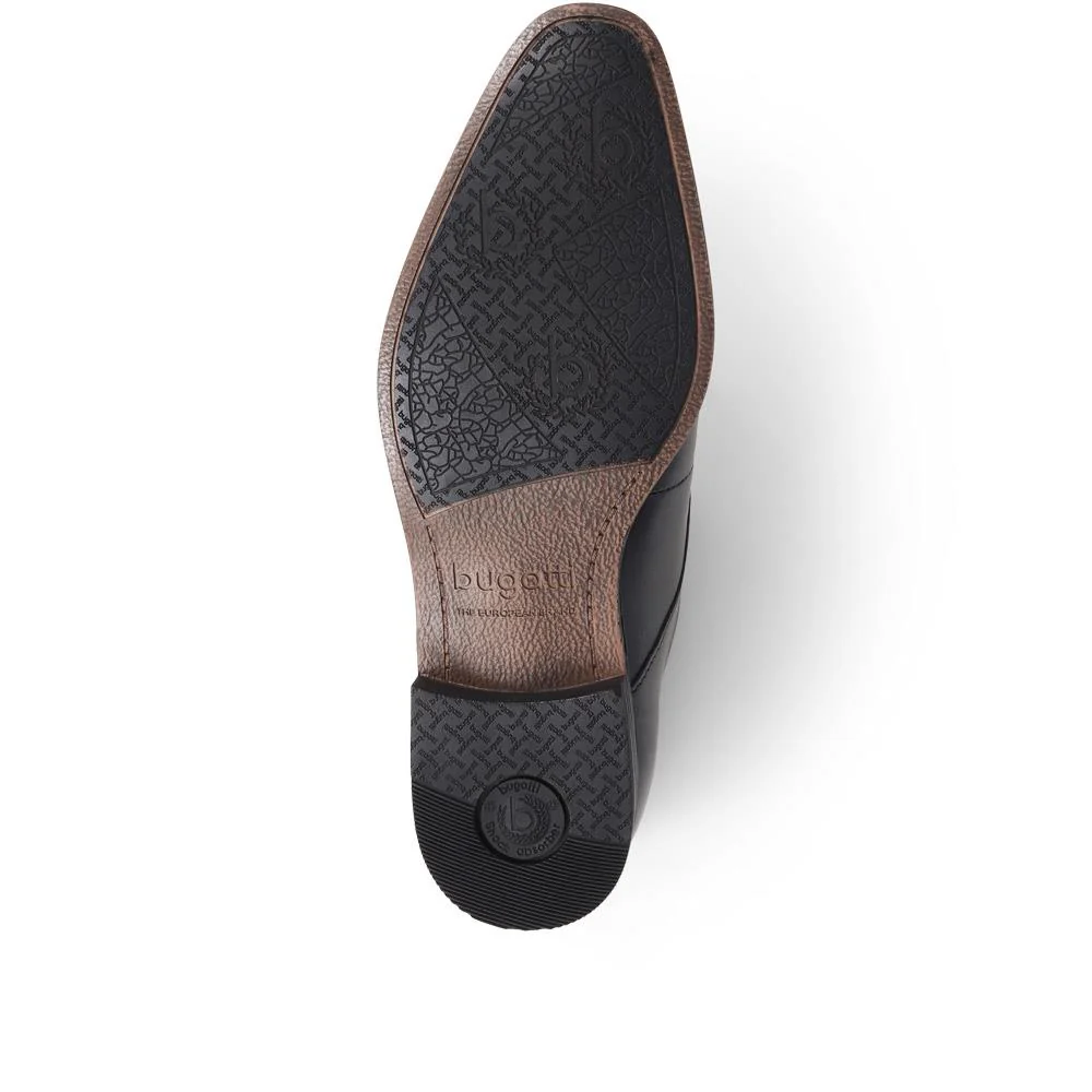 Smart Leather Shoes - BUG39518 / 325 218 - Black - Image 4