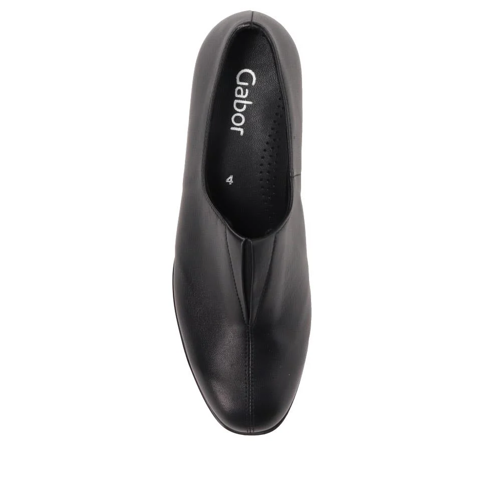 Smart Leather Slip-On Shoes - GAB40520 / 326 081 - Black - Image 5
