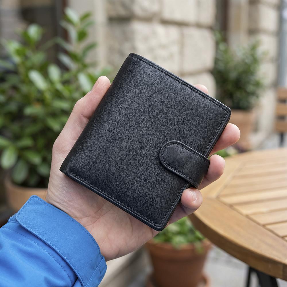Smart Leather Wallet - COAS41017 / 327 646 - Black - Image 2