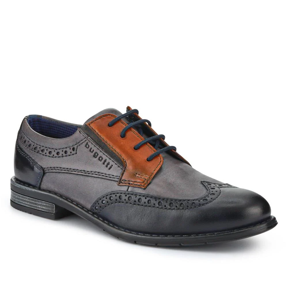Smart Leather Wingtip Shoes - BUG41500 / 326 717 - Image 2