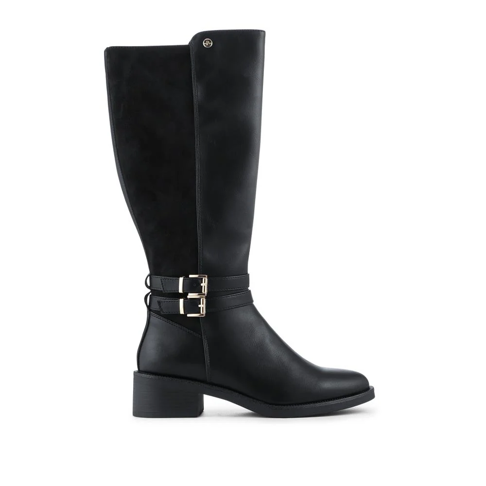 Smart Long Boots With Standard Calf Fitting - WOIL42045 / 328 284 - Black - Image 2