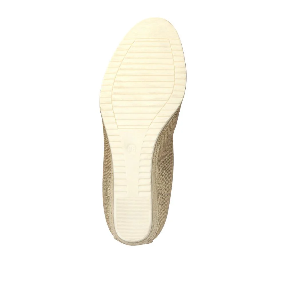 Smart Memory Foam Espadrilles - WBINS41022 / 327 180 - Soft Gold - Image 5
