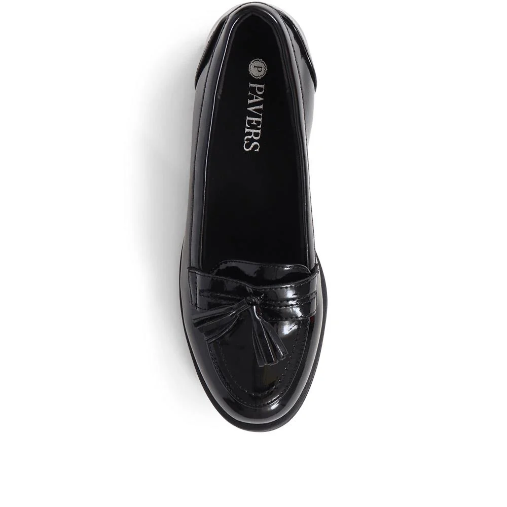 Smart Patent Loafers - WBINS38059 / 324 263 - Black Patent - Image 5