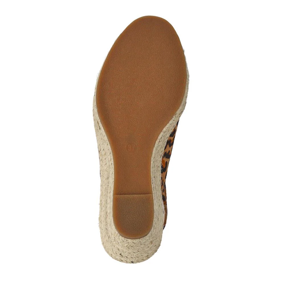Smart Slingback Espadrilles - WBINS41021 / 327 179 - Leopard - Image 6