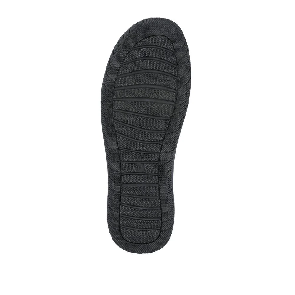 Wide Fit Smart Slip-On Shoes With Leather Insole - WLIG42000 / 327 929 - Black - Image 5