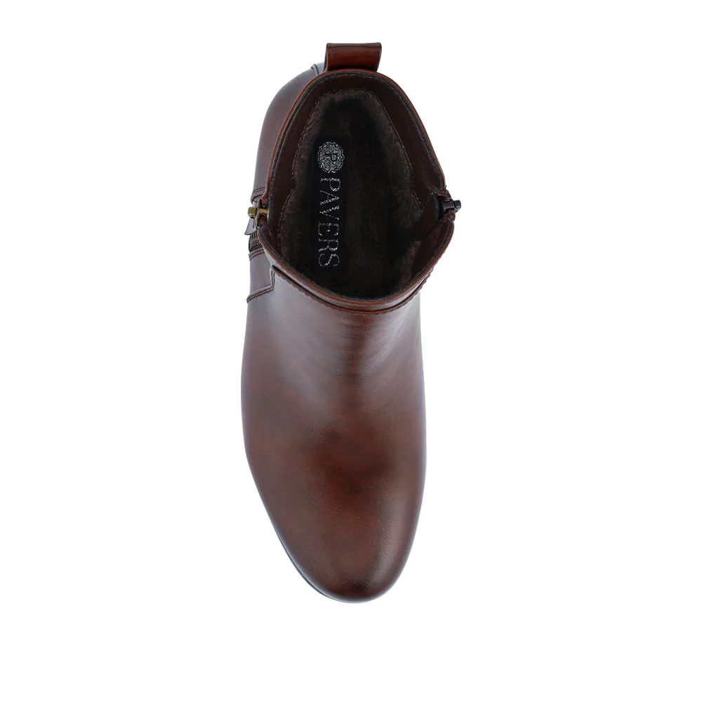 Smart Zip-Fastening Boots - WK42006 / 327 939 - Brown - Image 5