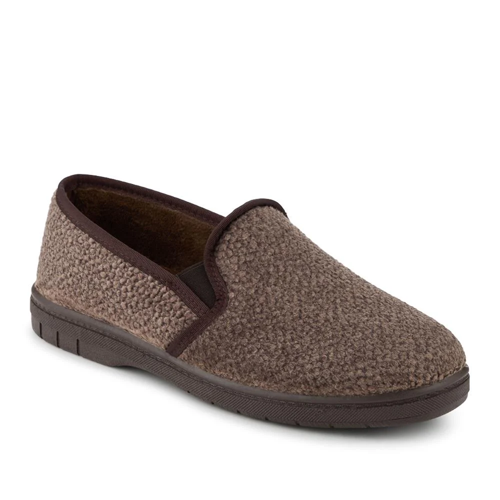 Soft Cushioning Full Slippers With Grip Sole - BONAD42003 / 328 238 - Brown