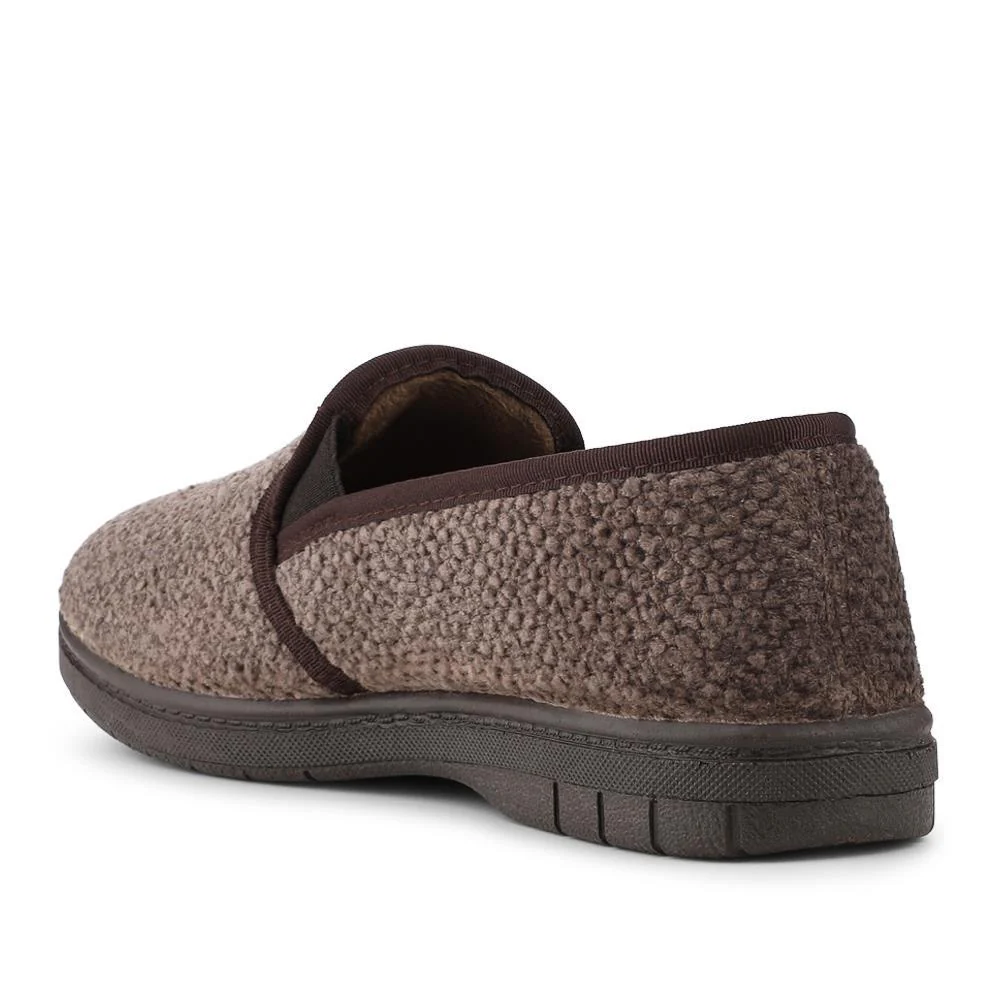 Soft Cushioning Full Slippers With Grip Sole - BONAD42003 / 328 238 - Brown - Image 3