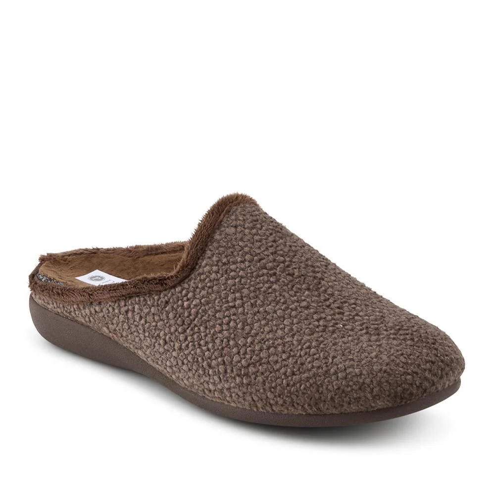 Soft Cushioning Mule Slippers With Grip Sole - BONAD42002 / 328 236 - Brown