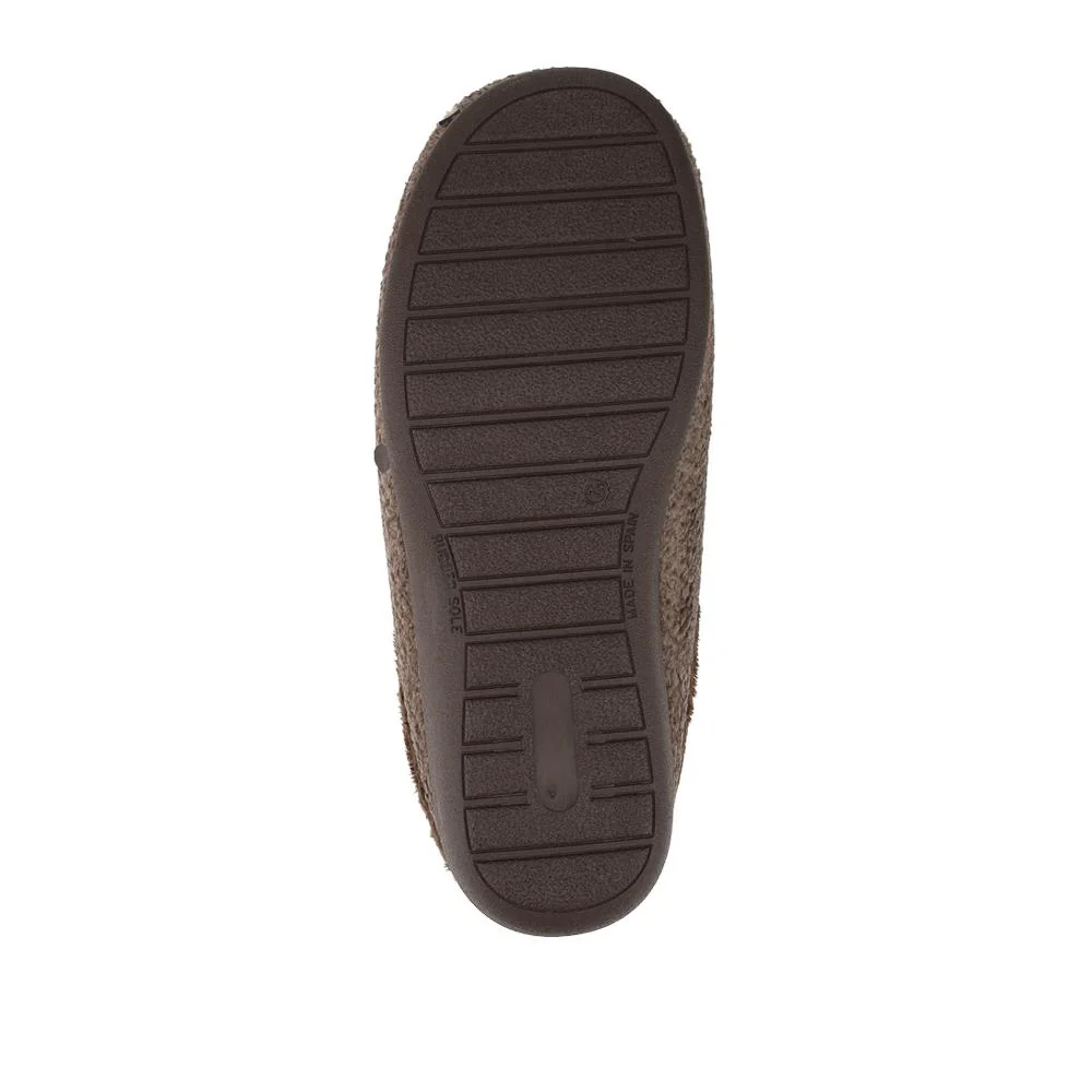 Soft Cushioning Mule Slippers With Grip Sole - BONAD42002 / 328 236 - Brown - Image 5