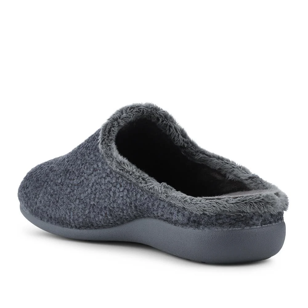 Soft Cushioning Mule Slippers With Grip Sole - BONAD42002 / 328 236 - Grey - Image 3