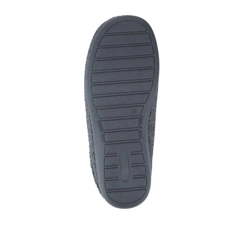 Soft Cushioning Mule Slippers With Grip Sole - BONAD42002 / 328 236 - Grey - Image 5