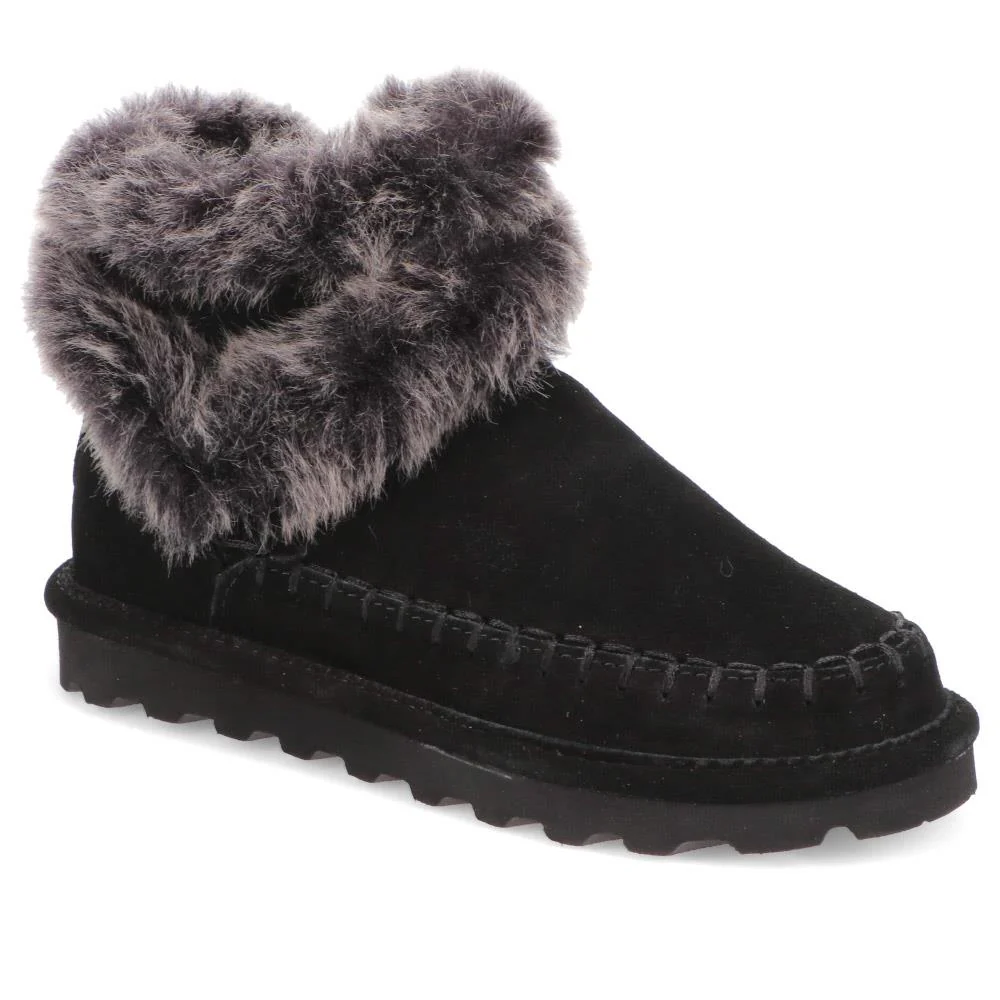 Soft Faux-Fur-Cuffed Ankle Boots - EDNB40050 / 326 902 - Image 3