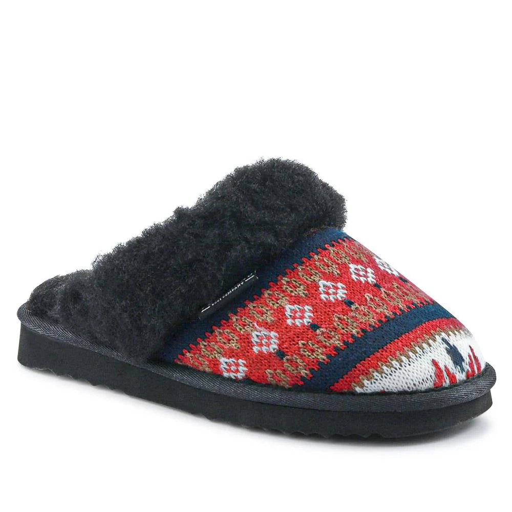 Soft, Warm-Lined Mule Slippers - EDNB40088 / 326 910 - Image 2