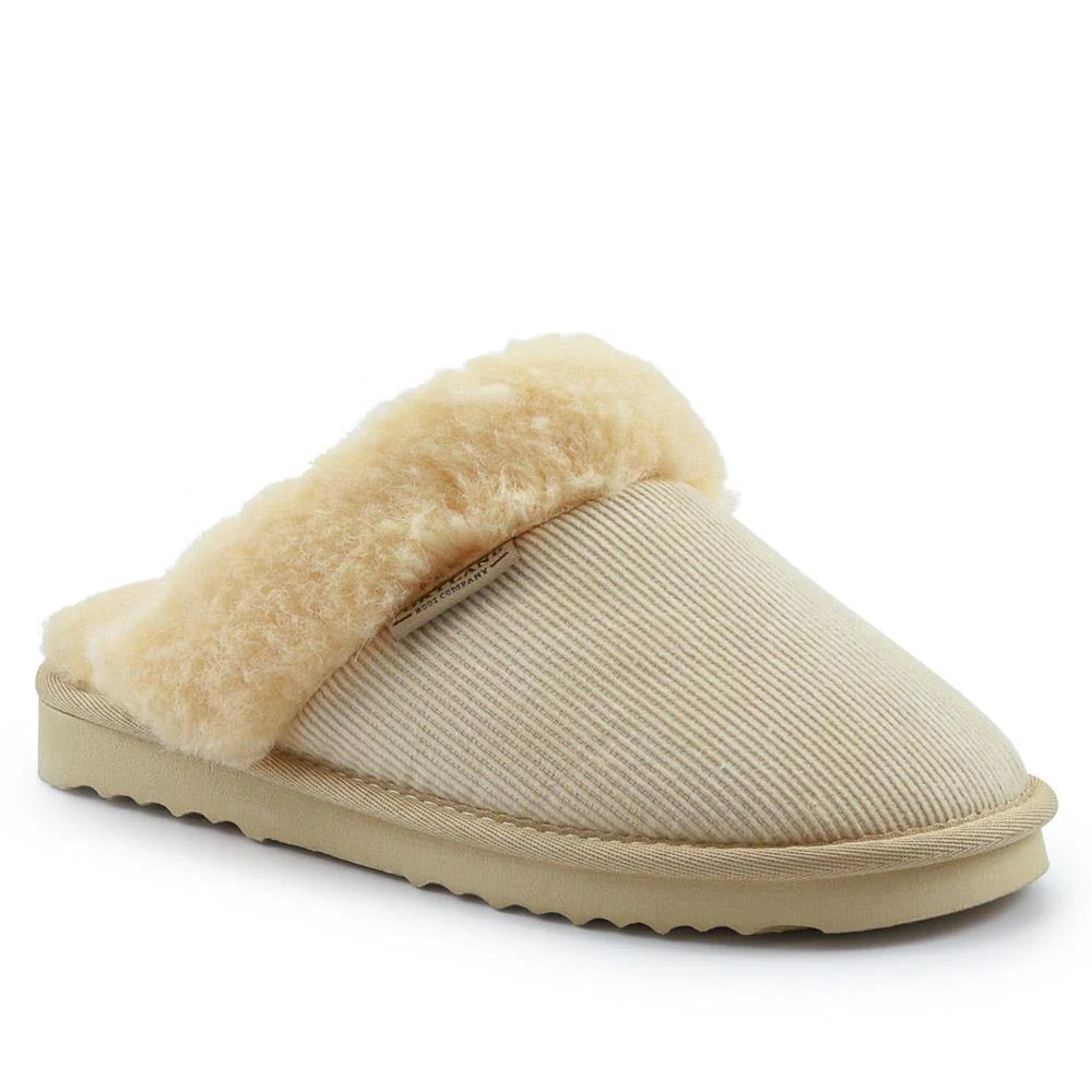 Soft, Warm-Lined Mule Slippers - EDNB40088 / 326 910 - Image 3