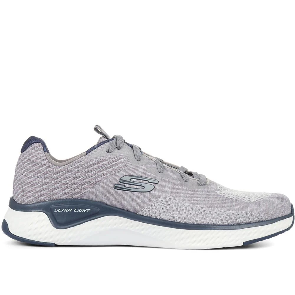 Solar Fuse Kryzik Lace-Up Trainers - SKE33134 / 320 132 - Grey - Image 2