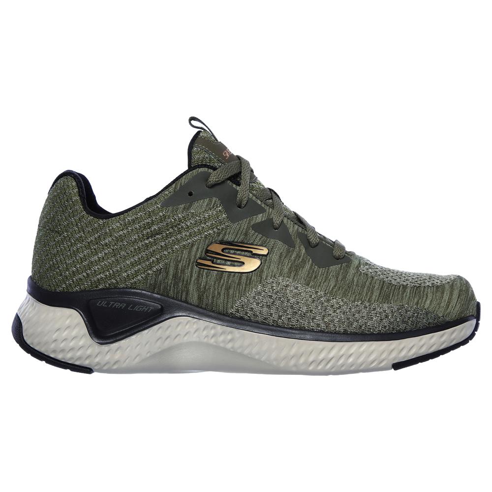 Solar Fuse Kryzik Lace-Up Trainers - SKE33134 / 320 132 - Olive - Image 2