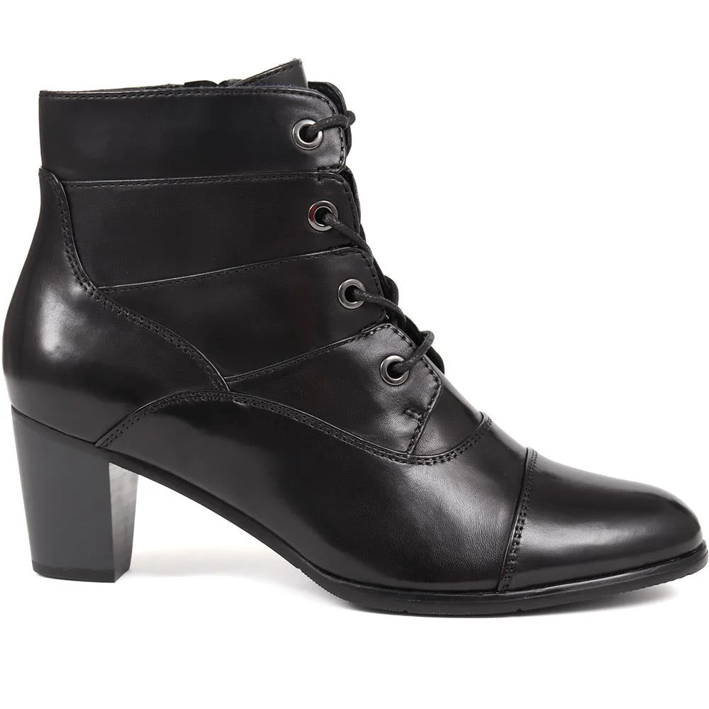 Sonia Heeled Boots - SINO38501 / 324 525 - Black - Image 2