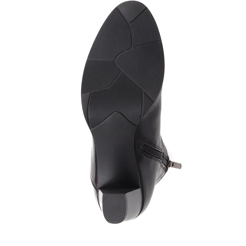 Sonia Heeled Boots - SINO38501 / 324 525 - Black - Image 4