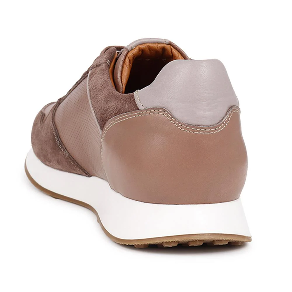 Southsea Lace-Up Trainers - SOUTHSEA / 326 325 - Taupe - Image 3