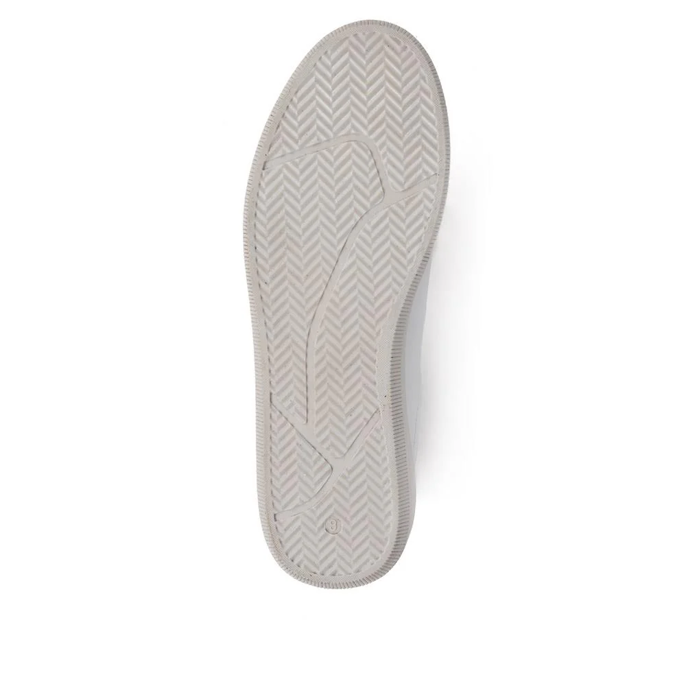 Spenser Leather Trainers - SPENSER / 325 110 - White - Image 5