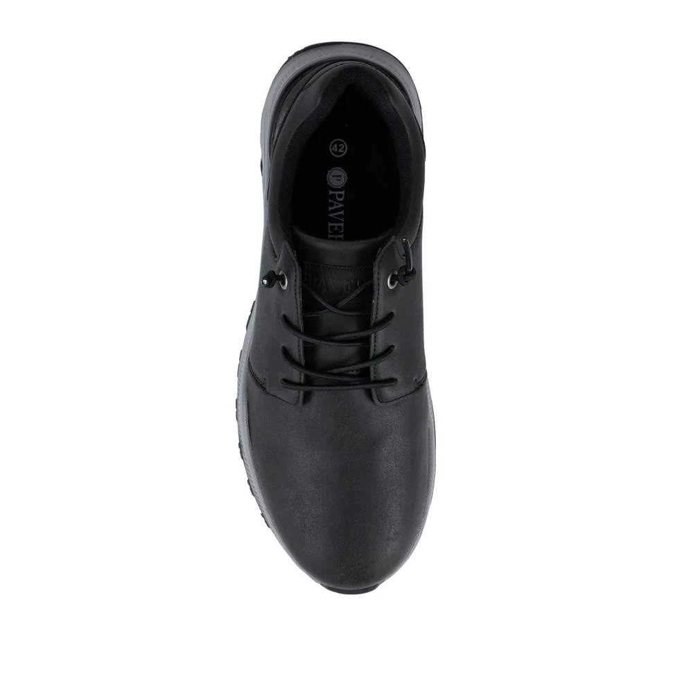 Sporty Lace Up Shoes - VSHI42001 / 327 948 - Black - Image 4