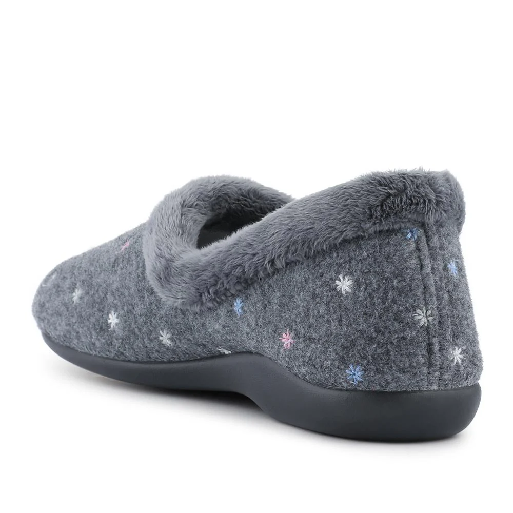 Star Pattern Full Slippers - KOY42000 / 328 259 - Grey - Image 3