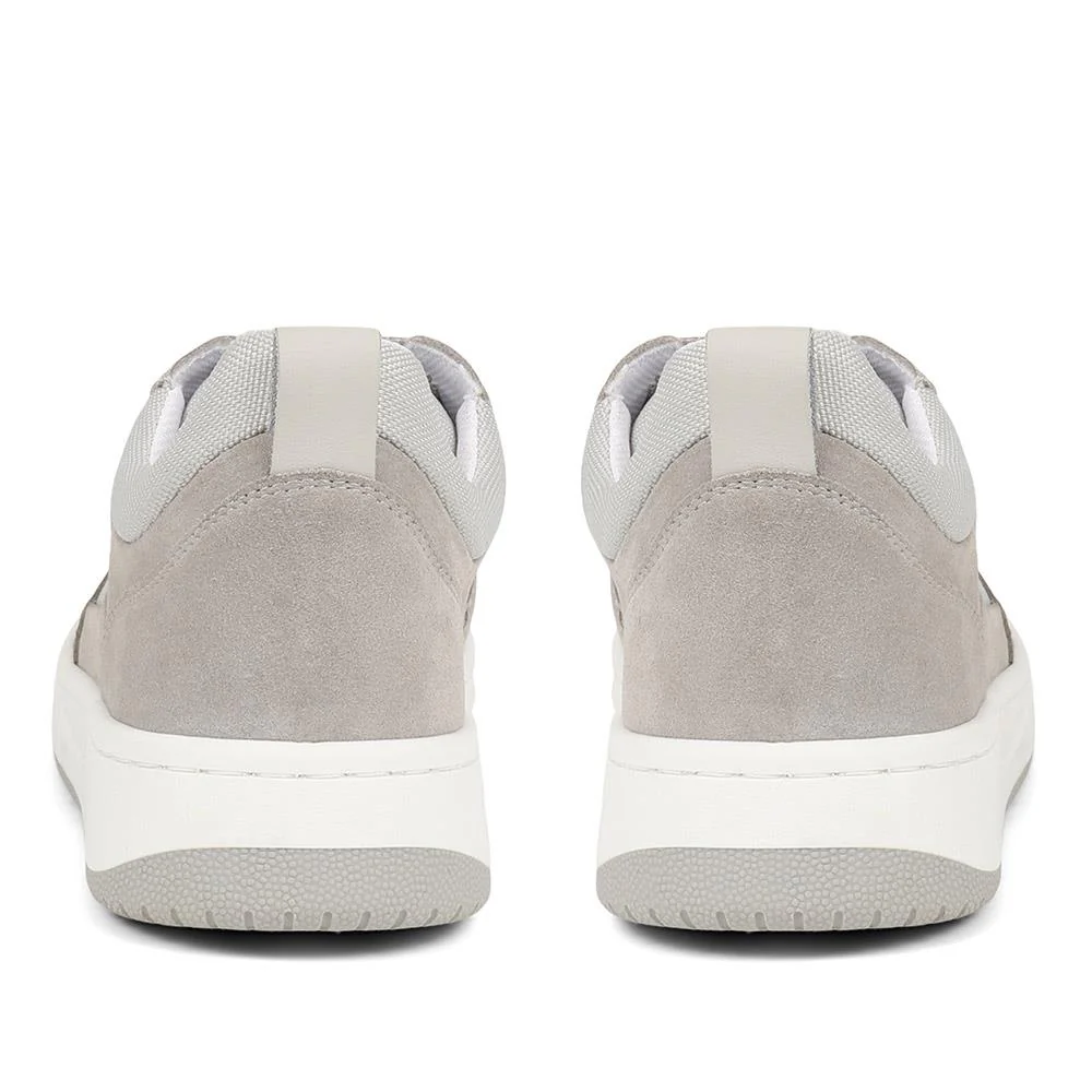 Stortford Lace-Up Trainers  - STORTFORD / 325 189 - Light Grey - Image 3