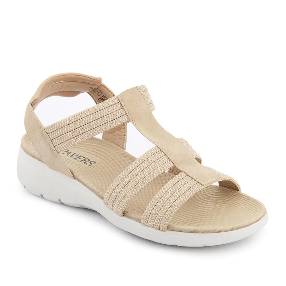 Strappy Elasticated Slip-On Sandals - BAIZH41067 / 327 984 - Image 2