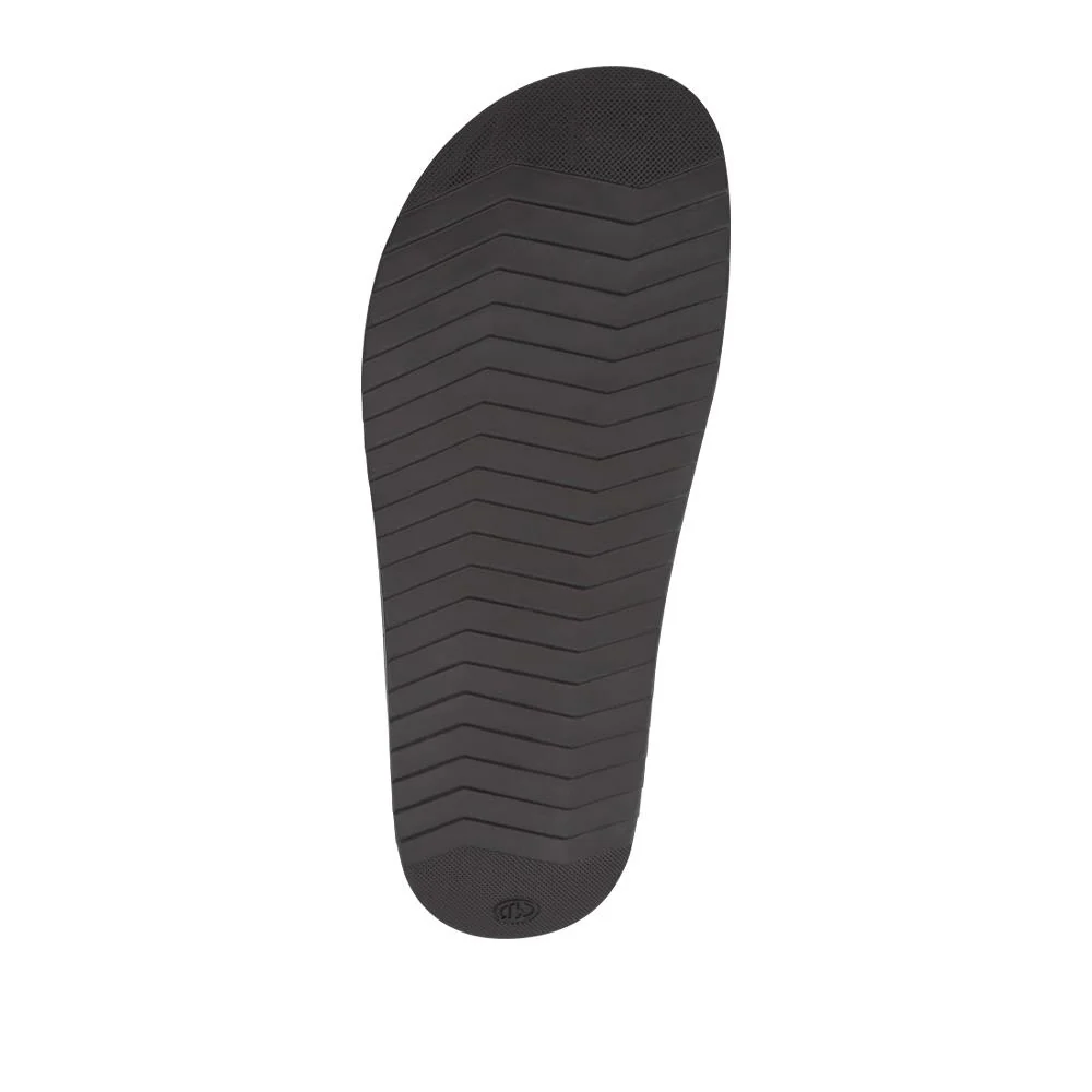 Strappy Leather Slides - JFOOT41009 / 327 467 - Brown - Image 6