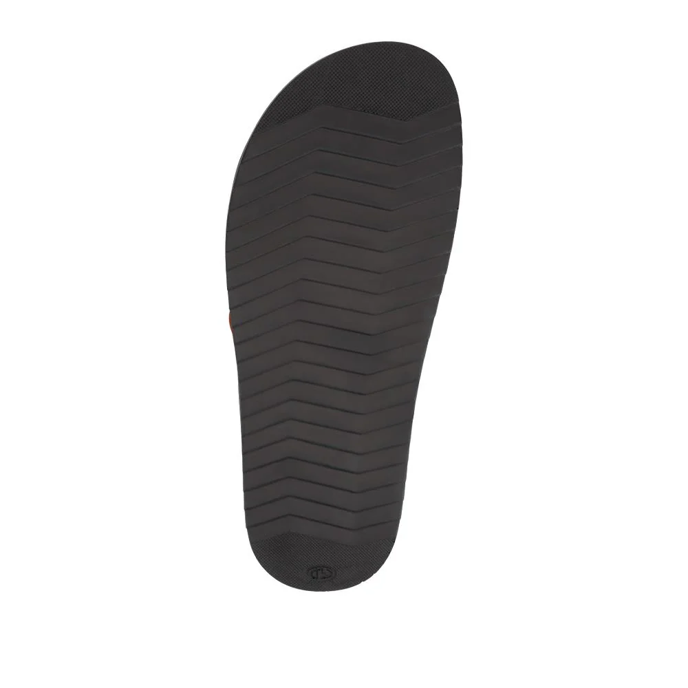 Strappy Leather Slides - JFOOT41009 / 327 467 - Tan - Image 6